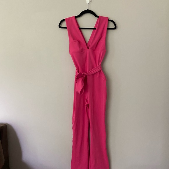 Free People Movement Festival Fuschia Jumpsuit - Picture 6 of 6
